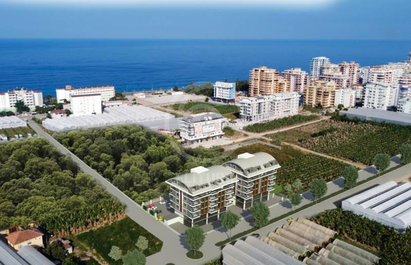 Yazar 8 Residence — европейский ЖК с отельной инфраструктурой 350 м от моря