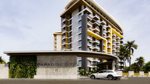 Вторичные объекты в жилом комплексе Paradise City Residence II (Газипаша, Турция). Турция Газипаша Пазарджи