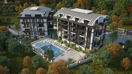 Купить квартиру в Турции, 1+1 (Oba Life garden 3 Residence)