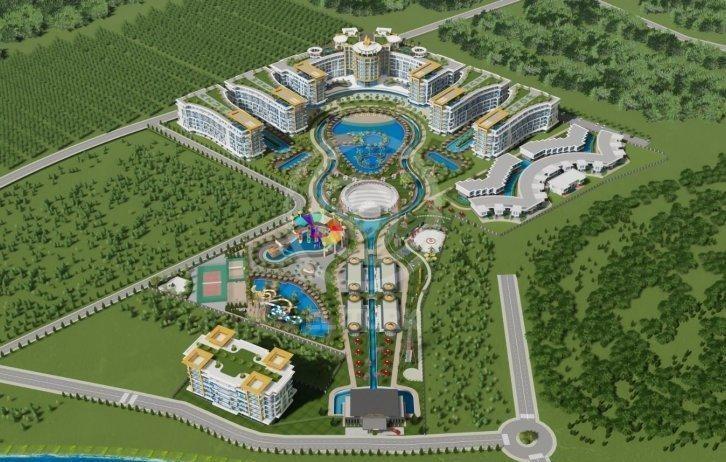 Недвижимость в Турции: 1+1, Аланья Тюрклер Azura World Residence